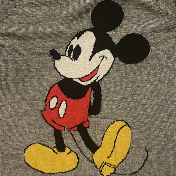 MICKEY MOUSE LONG SLEEVE PULLOVER SWEATER - Picture 5 of 5